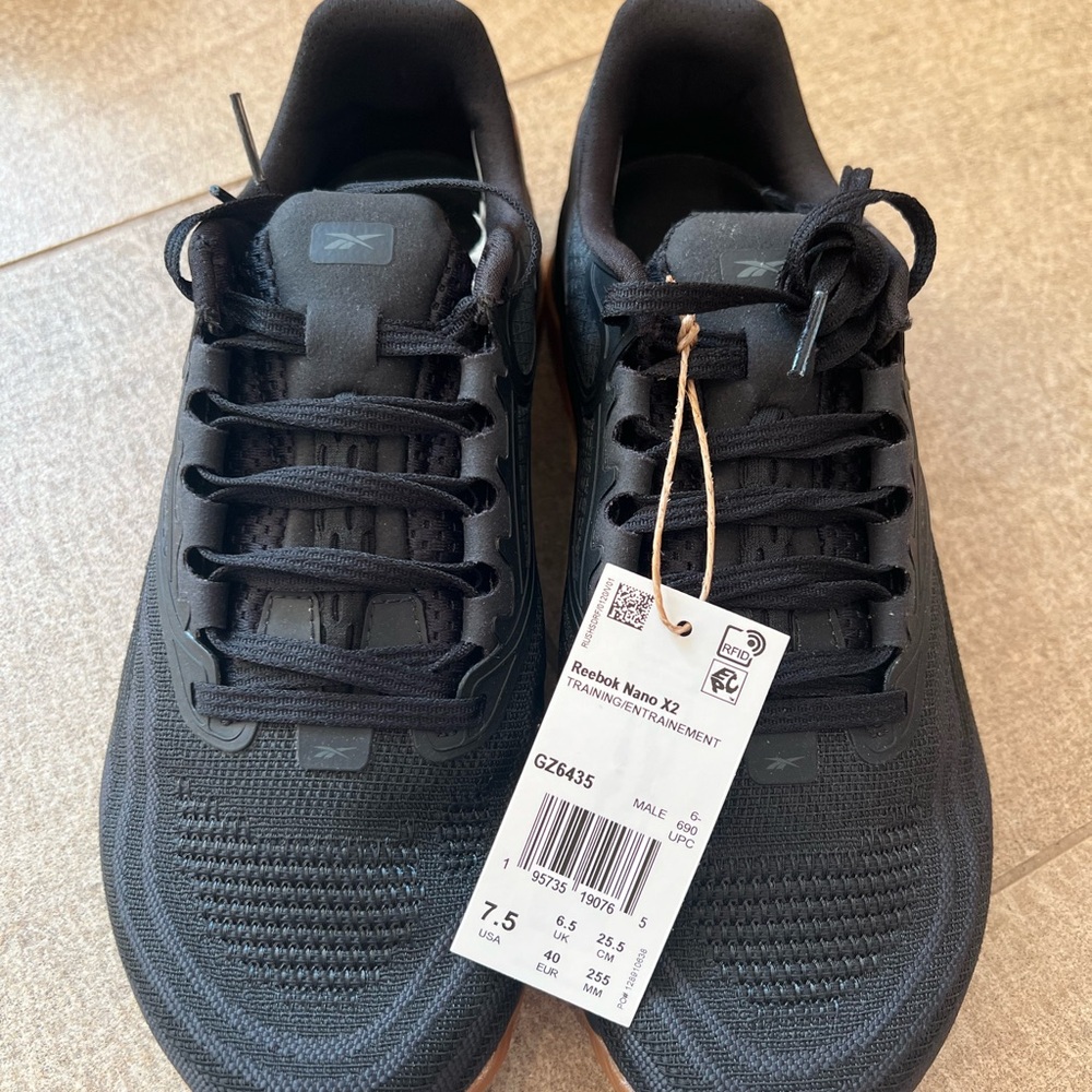 NEW Reebok Nano X2 Gum Soles Men 7.5